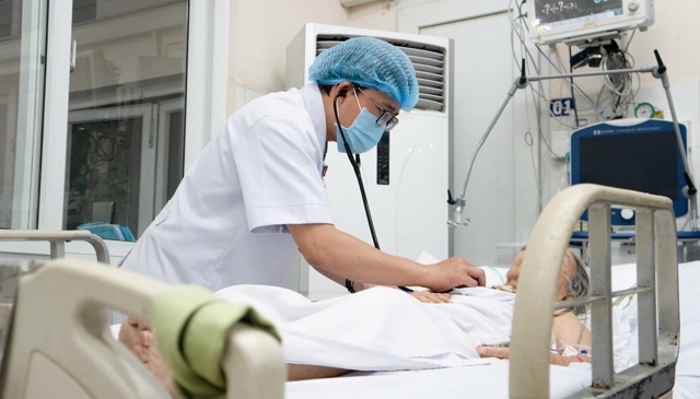 Los pacientes con hoc de mango en estado critico son rescatados. Foto: El hospital proporciona