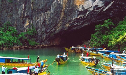 Hình ảnh động Phong Nha, Quảng Bình. Ảnh: Quang Đại