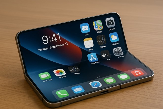 Continue to reveal the first iPhone parameters. Artwork created by AI