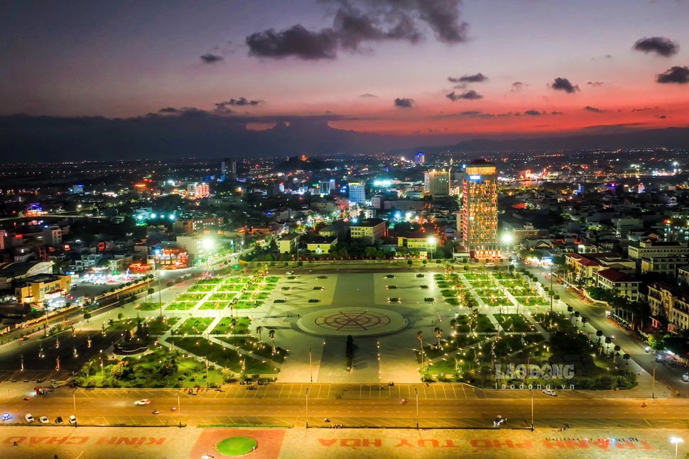 A high corner of Tuy Hoa City (Phu Yen). Photo: Tin Phan