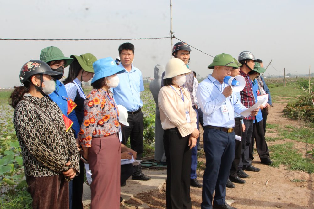 El distrito de Duong Kinh aplico la adquisicion de tierras para 5 hogares. Foto: Hai Phong City Portal