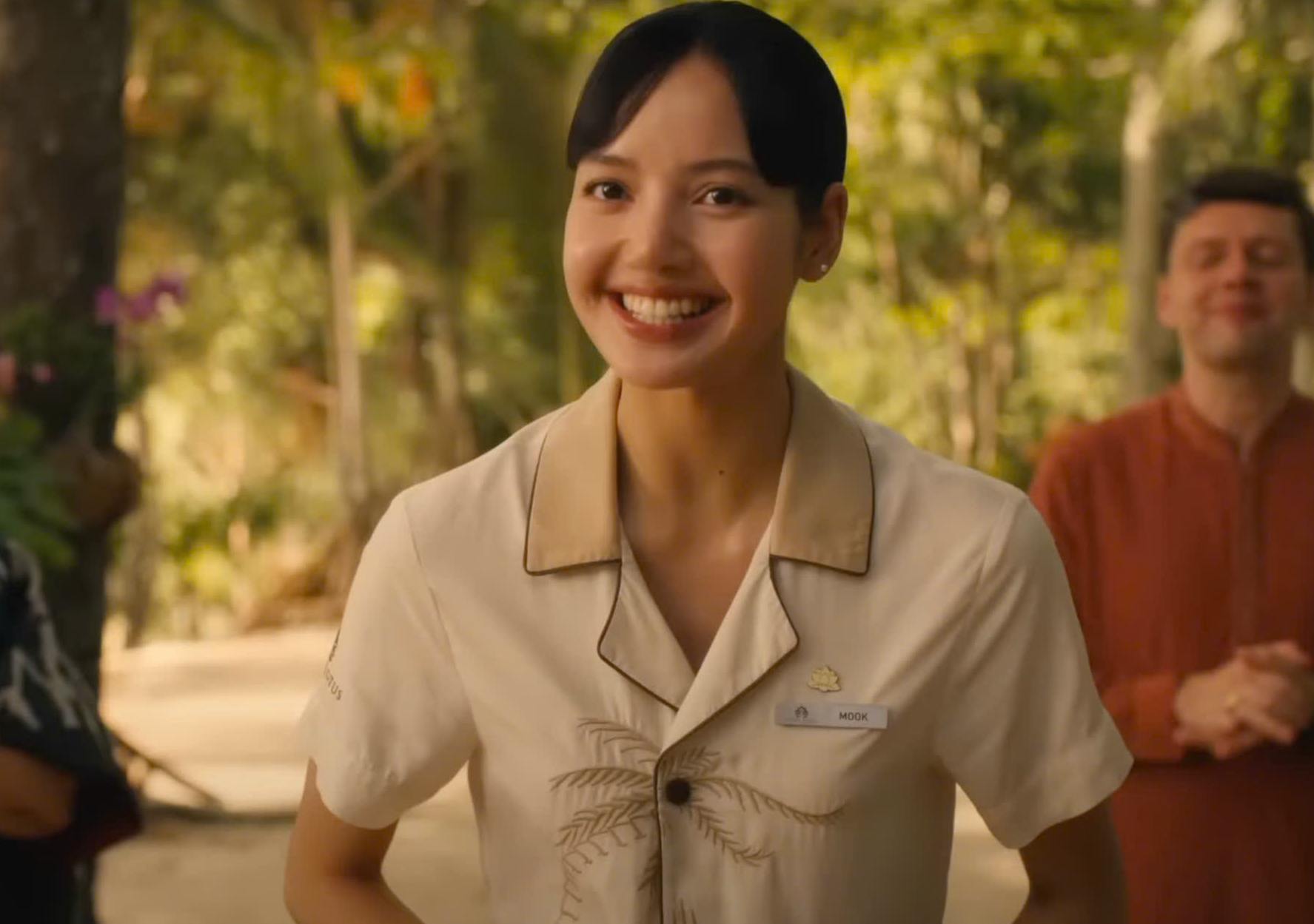 Lisa Blackpink en el juego de los lotos blancos. Foto: Cortar el clip.