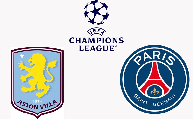 Aston Villa confronted PSG in the Champions League. Graphics: Van An
