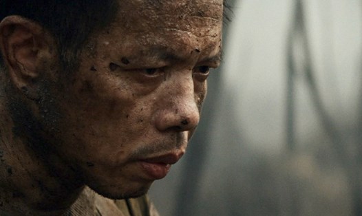 Diễn viên Thái Hòa trong phim Địa đạo: Mặt trời trong bóng tối. Ảnh: Nhà sản xuất cung cấp