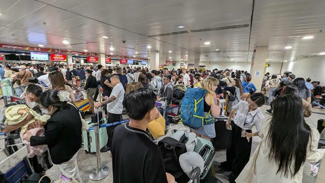 Aeropuerto Tan Son Nhat. Foto: ANH TU