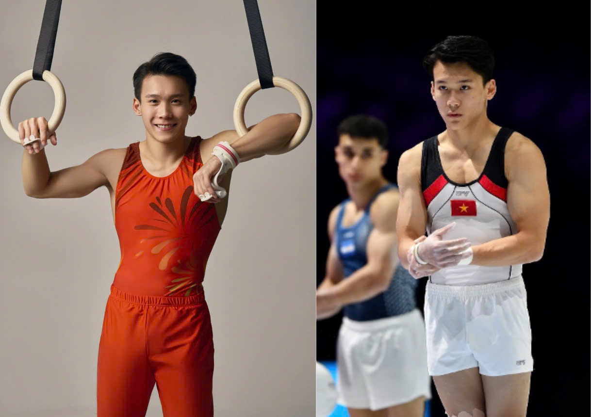 Van Vi Luong has a passion for gymnastics from a young age and tries to pursue a professional sports career as well as conquer the university lecture hall. Photo: Character provided