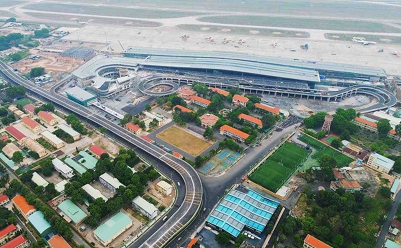 T3 station T3 Tan Son Nhat airport will be inaugurated on April 30. Photo: Anh Tu