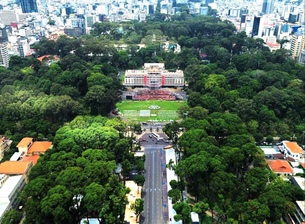 Detalle de las rutas de la caravana, la marcha pasara el dia 30.4