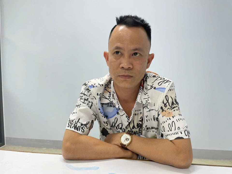 Đối tượng Nguyễn Trương Anh Tuấn cầm đầu đường dây môi giới mại dâm quy mô lớn trên Telegram. Ảnh: Công an Đà Nẵng