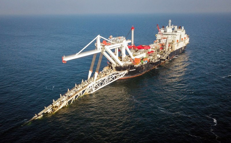 Nord Stream 2 gas pipeline. Photo: Xinhua