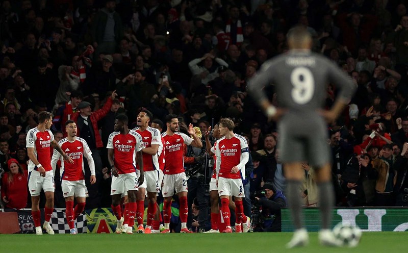 Arsenal took 3-0 in the first leg and took a great advantage. Photo: AFP
