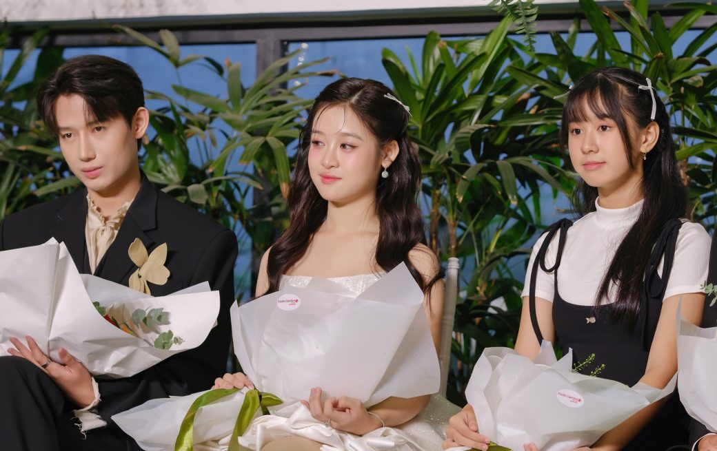 El joven actor de la pelicula "El reves 8: El circulo de la mano de sol" de Li Hai. Imagen: El productor