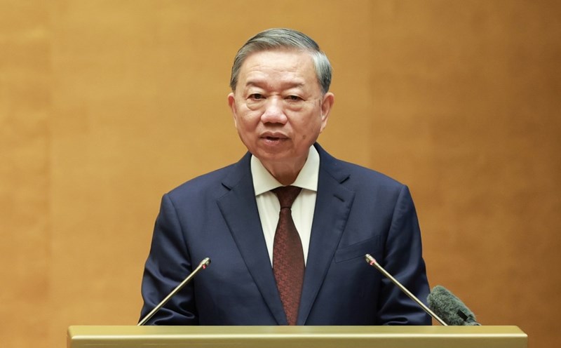 General Secretary To Lam noted that the idea of "boxing, my rights", "this locality and that" in the arrangement of the apparatus. Photo: Hai Nguyen