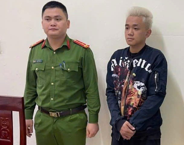 Bat doi tuong Tran Anh Duc. Anh: Cong an Ha Tinh.