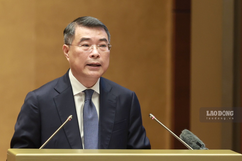 Member of the Politburo, Secretary of the Party Central Committee, Head of the Central Organizing Committee Le Minh Hung noted about some new points related to personnel work at Directive 45. Photo: Hai Nguyen Nguyen