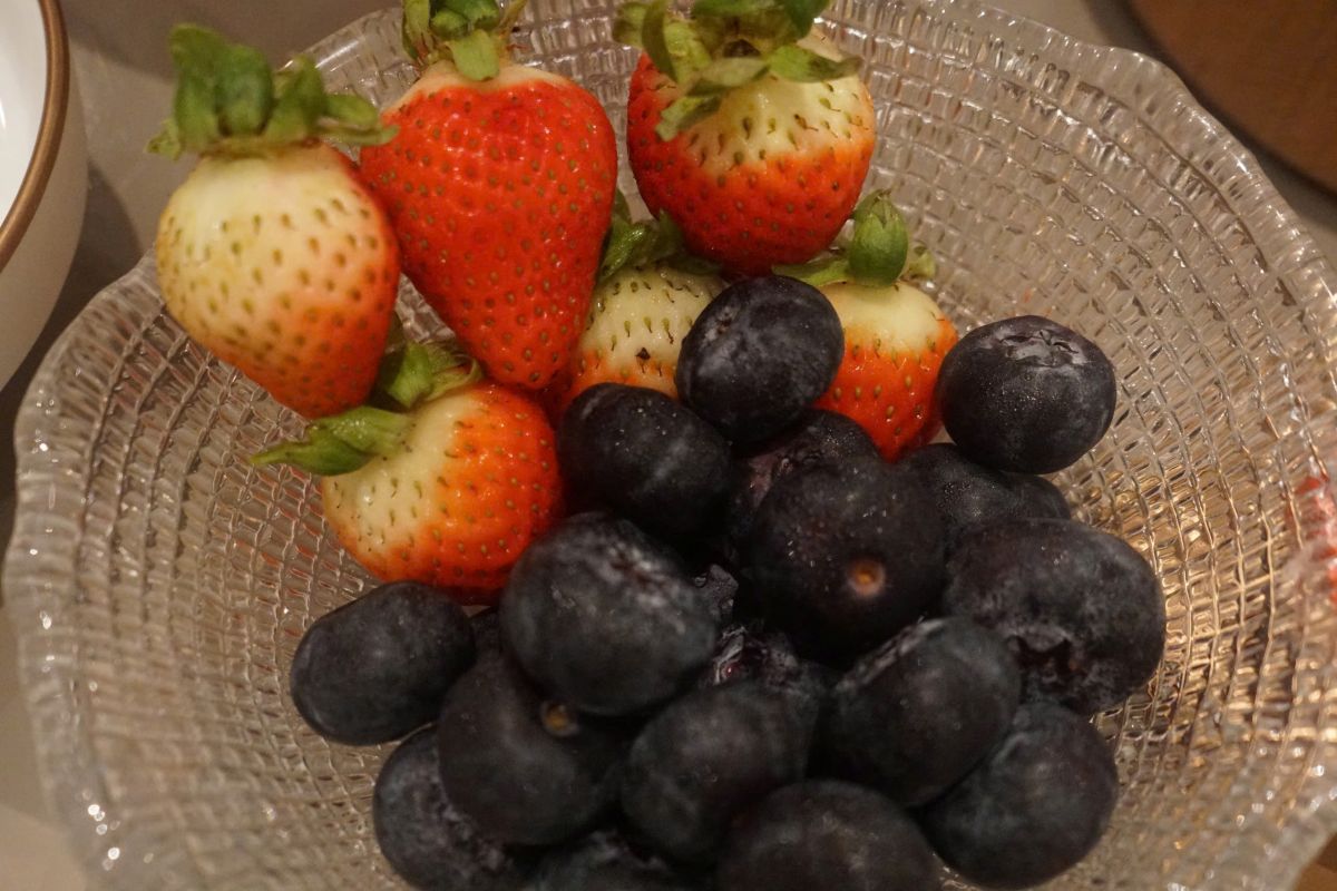 Blueberries are a healthy, healthy food. Photo: Thanh Thanh