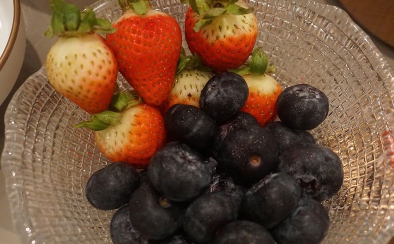 Blueberries are a healthy, healthy food. Photo: Thanh Thanh