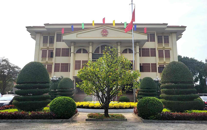 Headquarters of Quang Binh People's Committee. Photo: Cong Sang