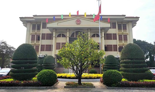 Trụ sở UBND tỉnh Quảng Bình. Ảnh: Công Sáng
