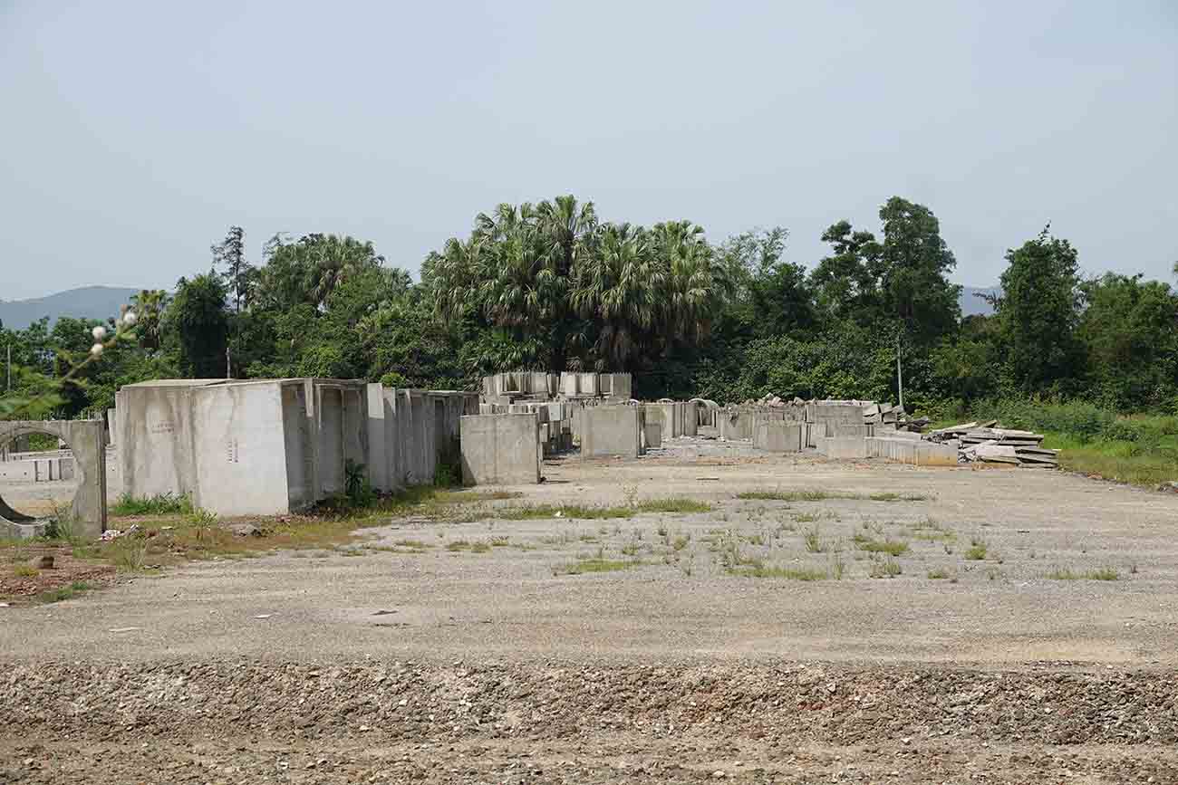 La superficie del proyecto de la carretera de Hamburgo se extiende todavia en la comuna de Thach Dai, Ha Tinh. Imagen de la pagina web de la Universidad de Hong Kong
