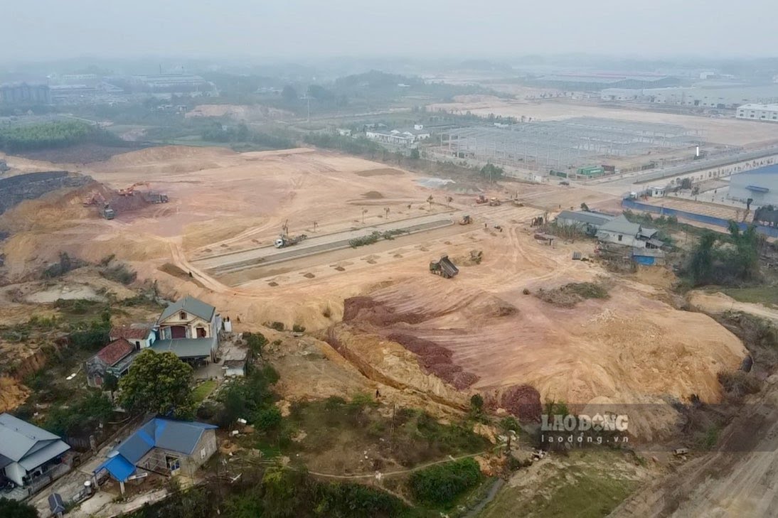 Song Cong II Industrial Park se implementa en Thai Nguyen. Foto: Lam Thanh