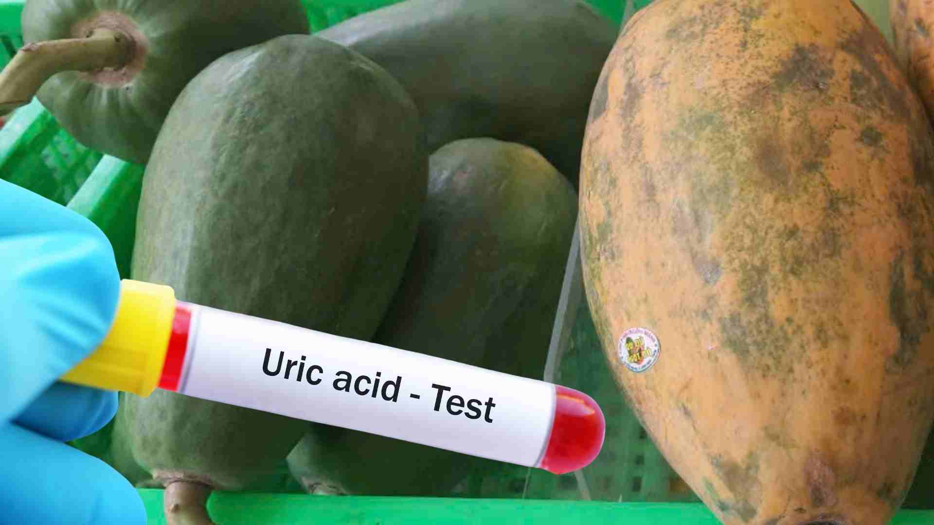 Papaya is beneficial in preventing high uric acid. Photo: Ha May