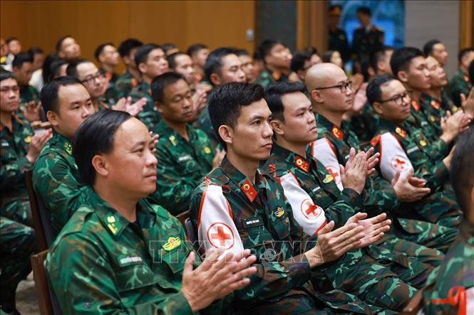 The Ministry of National Defense has issued instructions on the implementation of policies and regimes for subjects under the management of the Ministry of National Defense. Illustrative photo: VNA