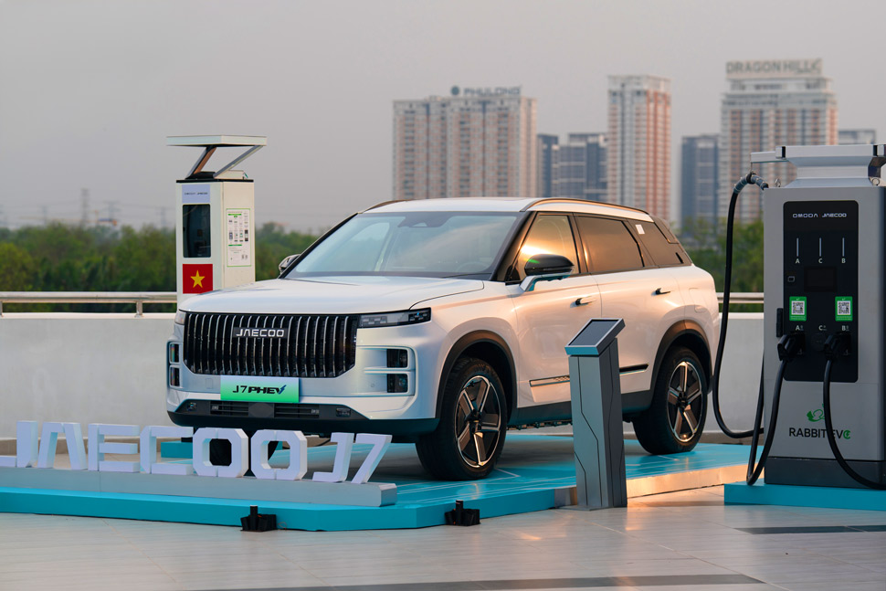 El modelo JAECOO J7 PHEV (SHS) obtuvo un estandar de seguridad de 5 estrellas Euro NCAP