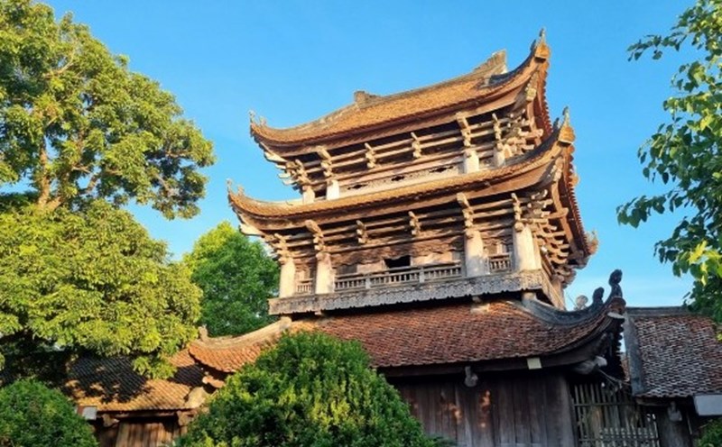 Keo Pagoda is one of the famous and oldest places in Thai Binh province. In the near future, Thai Binh will merge with Hung Yen. Photo: Chu Thai Ha