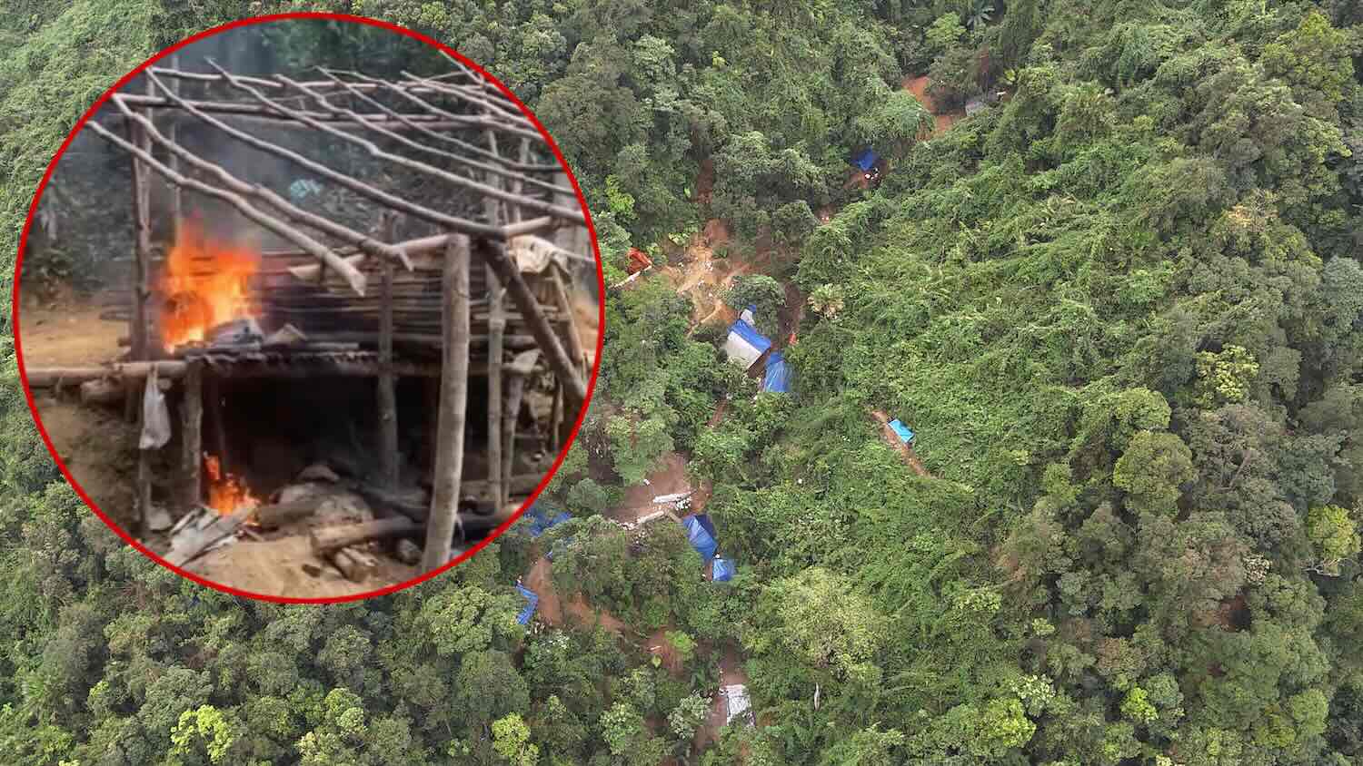 Los ladrones de oro que andaban por el Infierno fueron expulsados. Imagen de la pagina