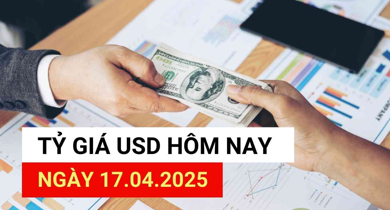 USD exchange rate today, April 17, 2025.