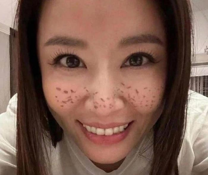 Con gai ve len khuon mat cua Lam Tam Nhu. Anh: Cat tu trang ca nhan cua Lam Tam Nhu