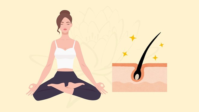 5 tư thế yoga giúp tóc mọc nhanh hơn