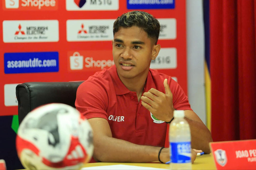 Timor-Leste's Joao Pedro was named in the ASEAN All Stars squad for the match against Man United. Photo: Chi Tran