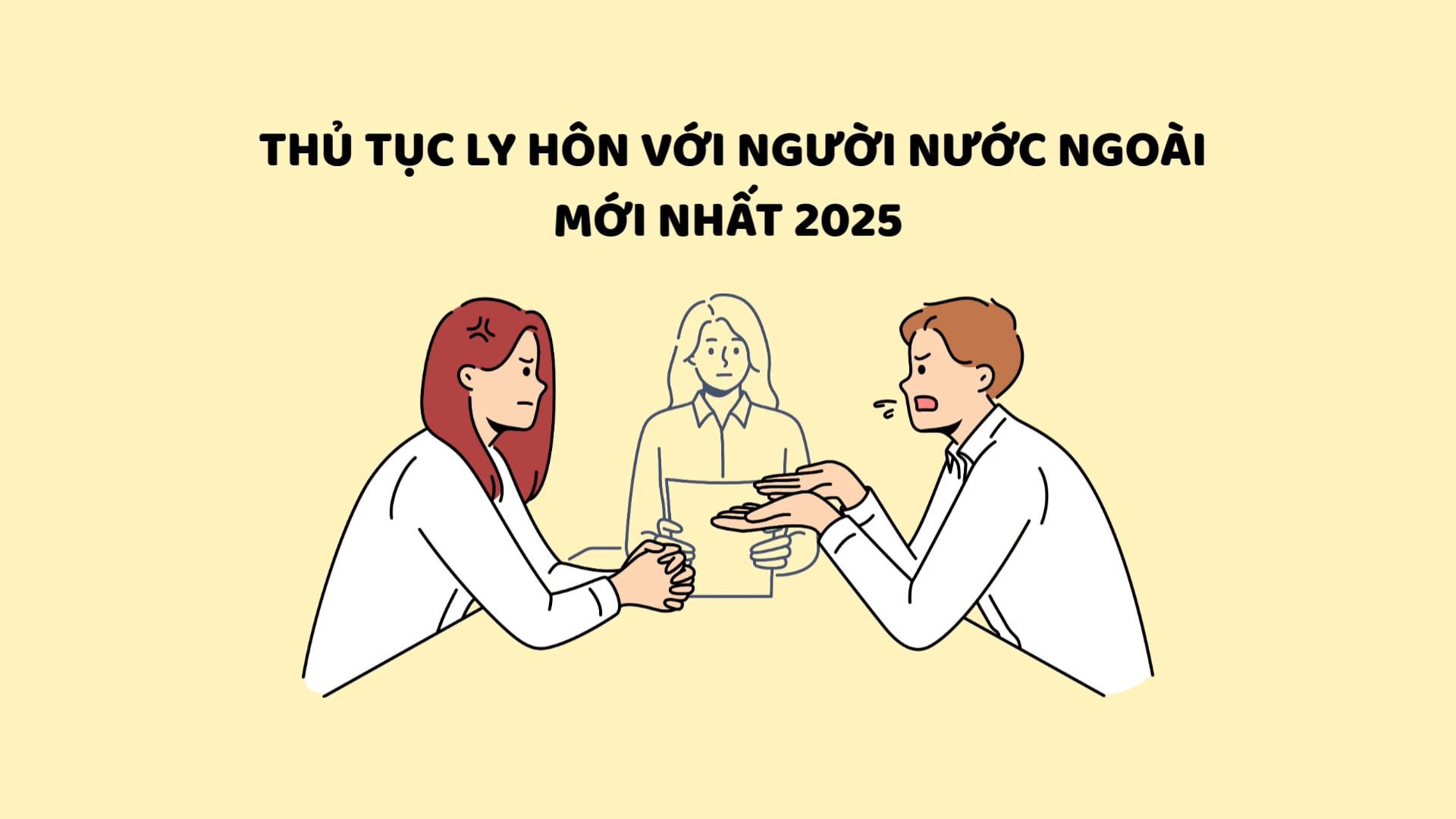 Latest divorce procedures for foreigners in 2025. Graphics: Huyen Trang