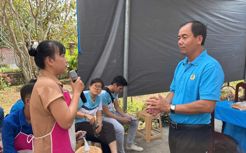 Gameshow "Tan ca vui - khoe" in 2025. Photo: Hoang Loc