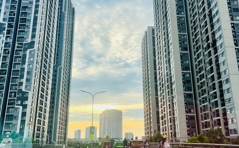 The average selling price of apartment projects in the primary market in Hanoi fluctuates around 79 million VND/m2. Photo: Anh Tuan