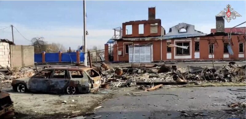 Russia's Kursk region, where 49 UAVs were shot down in the latest attack by Ukraine. Photo: Russian Ministry of Defense