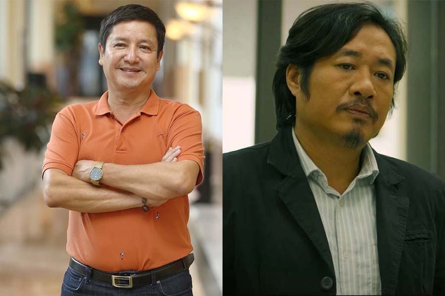 Vice Principal of Bui Nhu Lai University of Theatre and Cinema and artist Chi Trung. Photo: Character provided/producer of the movie My Father stays.