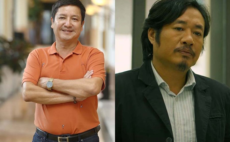 Vice Principal of Bui Nhu Lai University of Theatre and Cinema and artist Chi Trung. Photo: Character provided/producer of the movie My Father stays.