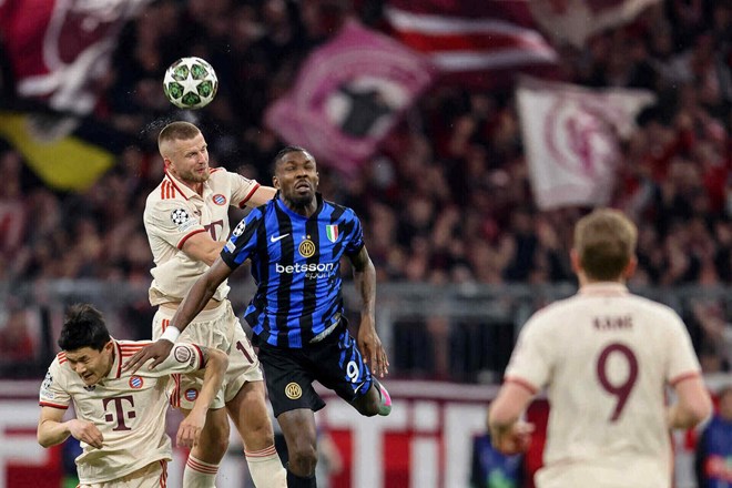 El Inter Milan se ha hecho con el Bayern Munich en el San Siro. Imagen de AFP