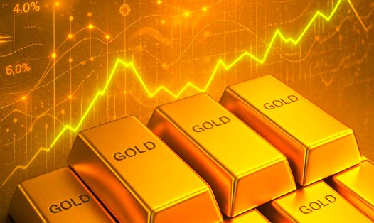 Khi đồng euro yếu, giá vàng tính bằng euro sẽ tăng lên ngay cả khi giá vàng tính bằng USD không thay đổi nhiều. Ảnh minh họa: Phan Anh