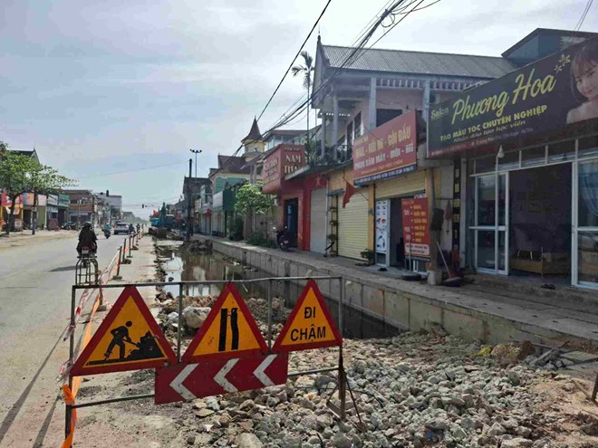 Dự án chậm san lấp, người dân Cẩm Xuyên gặp khó