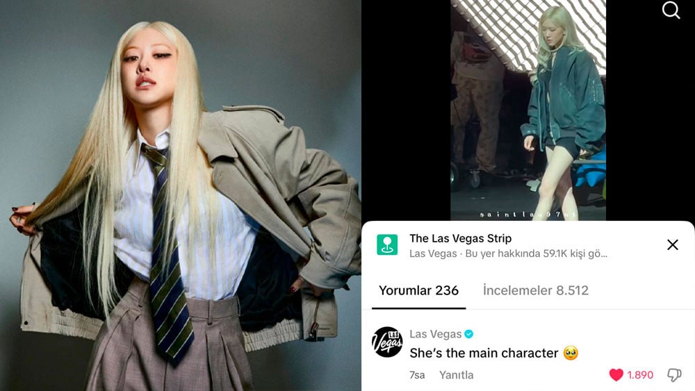 Rose Blackpink. Photo: Screenshot.