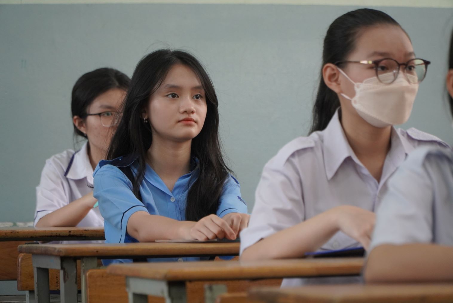 Từ ngày 2-10.5, học sinh lớp 9 đăng ký nguyện vọng trực tuyến trên hệ thống tuyển sinh. Ảnh: Chân Phúc