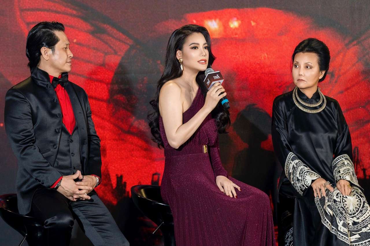 Trương Ngọc Ánh kể chuyện làm phim Chiếc kén. Ảnh: Đoàn phim.