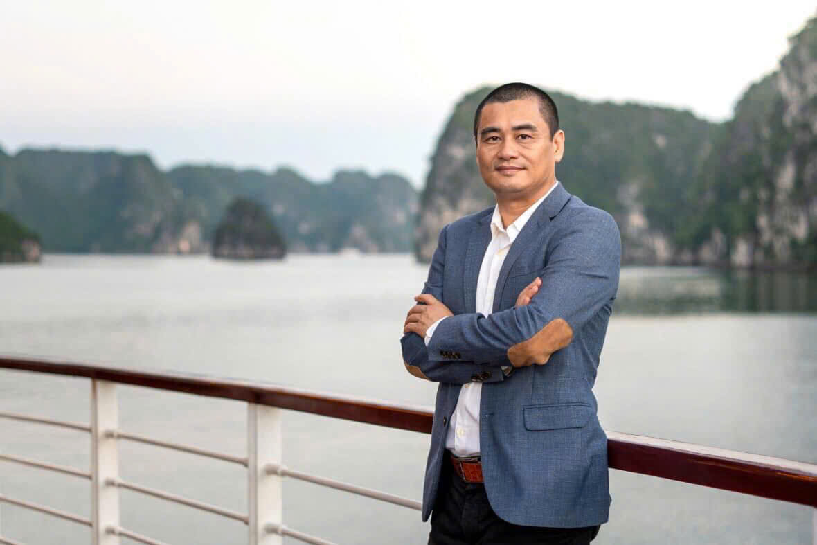 Businessman Pham Ha - Chairman and CEO of LuxGroup, Vice President of the Vietnam Green Tourism Association. Photo: Character provided