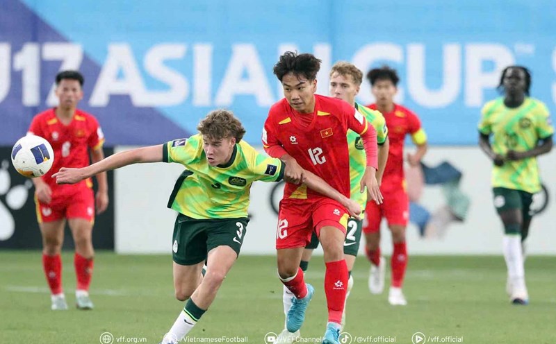 U17 Vietnam has performed well against strong opponents. Photo: VFF