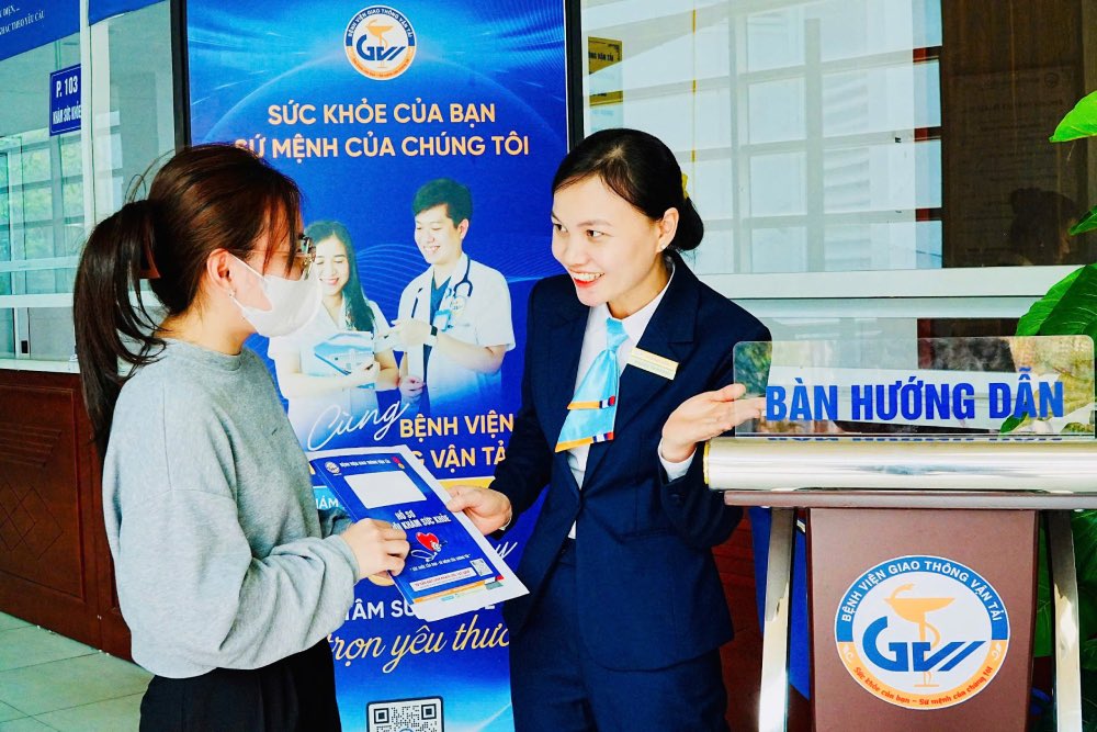 The Transport Hospital is one of 65 units qualified to issue a driver's health certificate for interconnected vehicles. Photo: Nguyen The