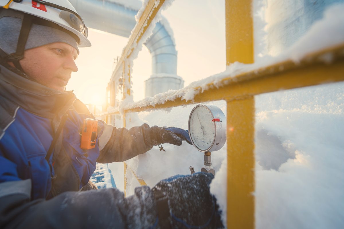 Checking the Russia - China gas pipeline Power of Siberia 1. Photo: Gazprom